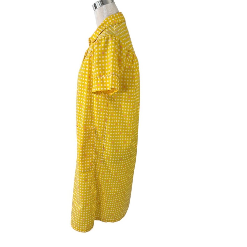 Sears Cotton Duster Housecoat Sz Small 8-10 Robe … - image 5